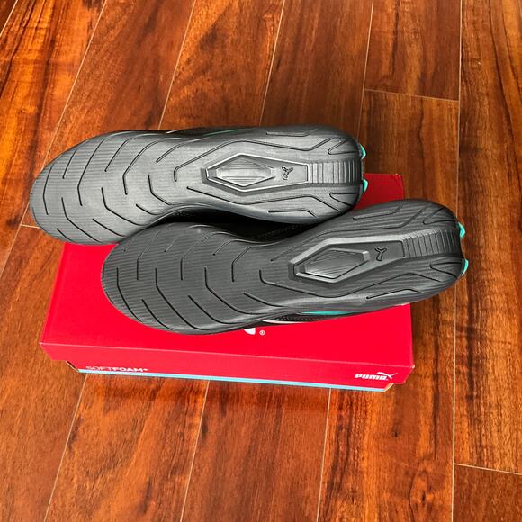 New Puma Mercedes AMG Cat Lace Up Sz 11 Black Sneakers Casual Shoes Formula 1